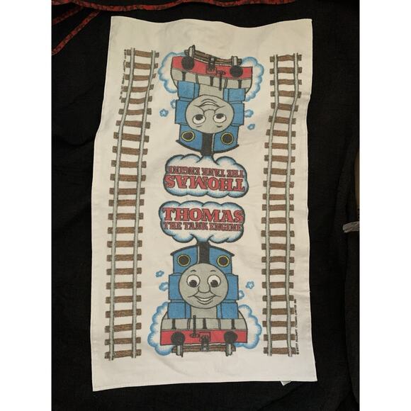 Vintage 1992 Thomas the Tank Engine Train Beach/Pool Towel Made in USA - Picture 9 of 10